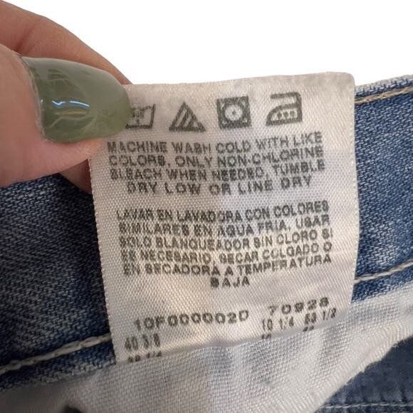 Wrangler Denim Jeans Shorts men's size 38 Carpenter shorts #2892 - Picture 6 of 6